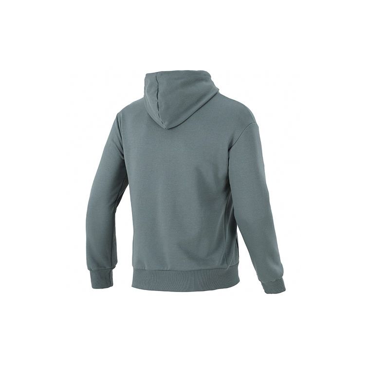 Puma Классический пуловер оверсайз с капюшоном на шнурке Мужская толстовка с капюшоном Зеленый 533114-68