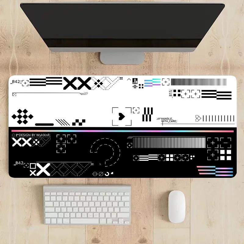 CSGO anime kawaii large mouse pad gamer office accessories PC game keyboard mat washable and wear-resistant for home xxl 90x40cm