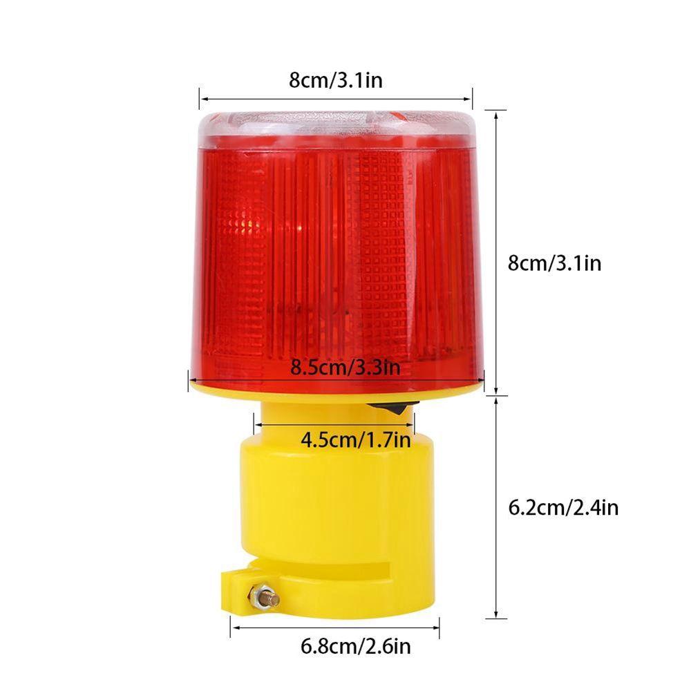Светодиодная вспышка красного цвета на солнечной батарее, сигнальная лампа, предупреждающий свет, фары для катеров, аварийная сигнализация