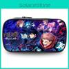 Highcapacity Kaisen Jujutsu Pen Pouch Durable Oxford Fabric Anime Stationery Holder
