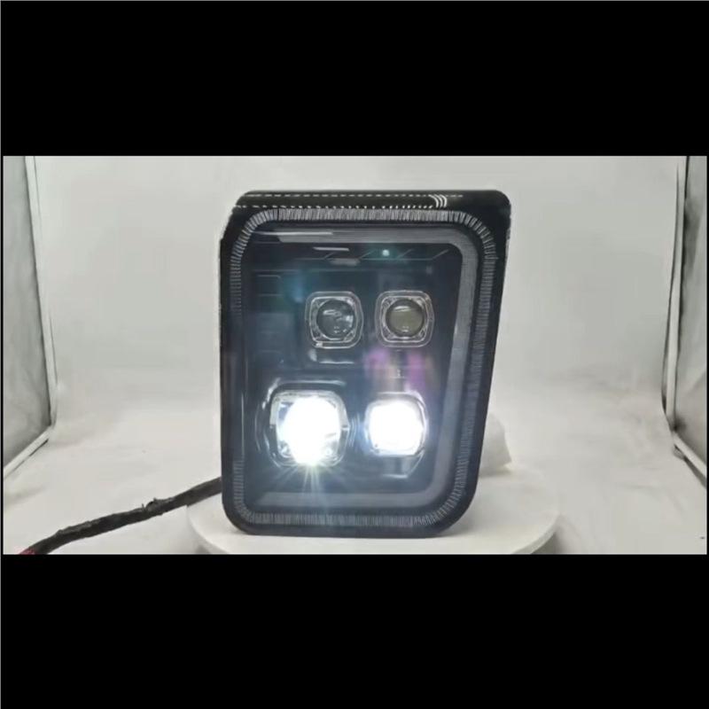 Совместимо с Hongyan Jieshi C500/C100/M500, Передняя фара в сборе с многолинзовым источником света Full LED Matrix.