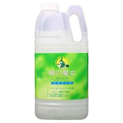 Green Witch Kitchen Liquid 2 л для коммерческого использования [большая емкость] (Средство для мытья посуды)