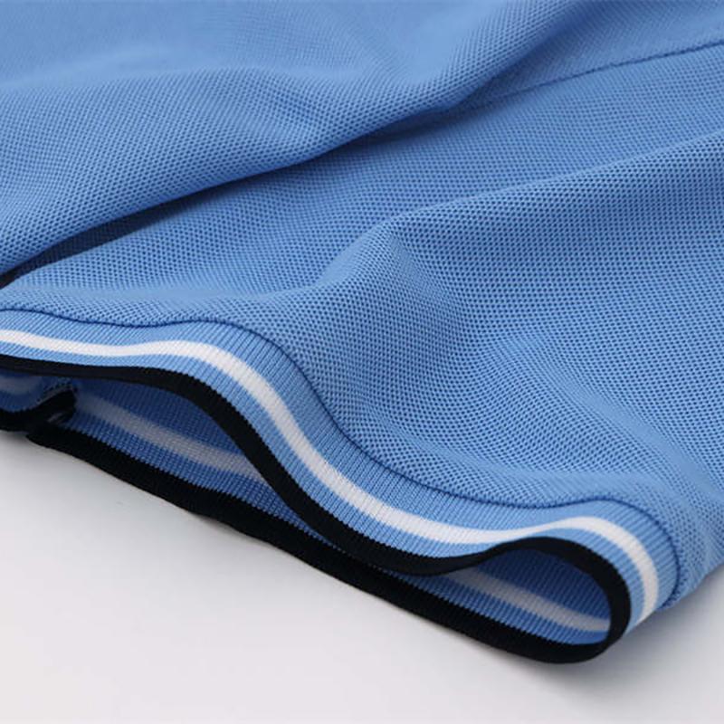 Camel Лето 2025 Новая вышитая рубашка-поло из ледяного ионного волокна с воротником поло для отвода влаги и пота