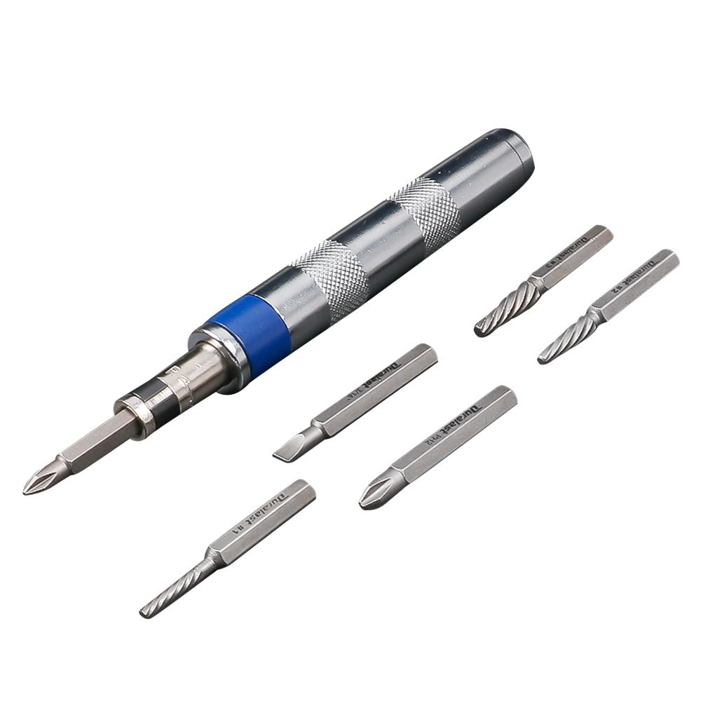 Набор отверток 6 в 1, 14-дюймовый ударный привод, средство для удаления ржавых застрявших сломанных креплений в комплекте