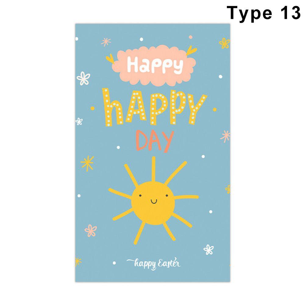 Подарочная упаковка, украшение для вечеринки, открытка с сообщением, открытки на день рождения, поздравительные этикетки, мультяшные животные