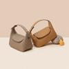 The First Layer of Cowhide Niche Design Handbag Toast Pillow Bag 2025 New Simple Leather Women's Bag Shoulder Crossbody