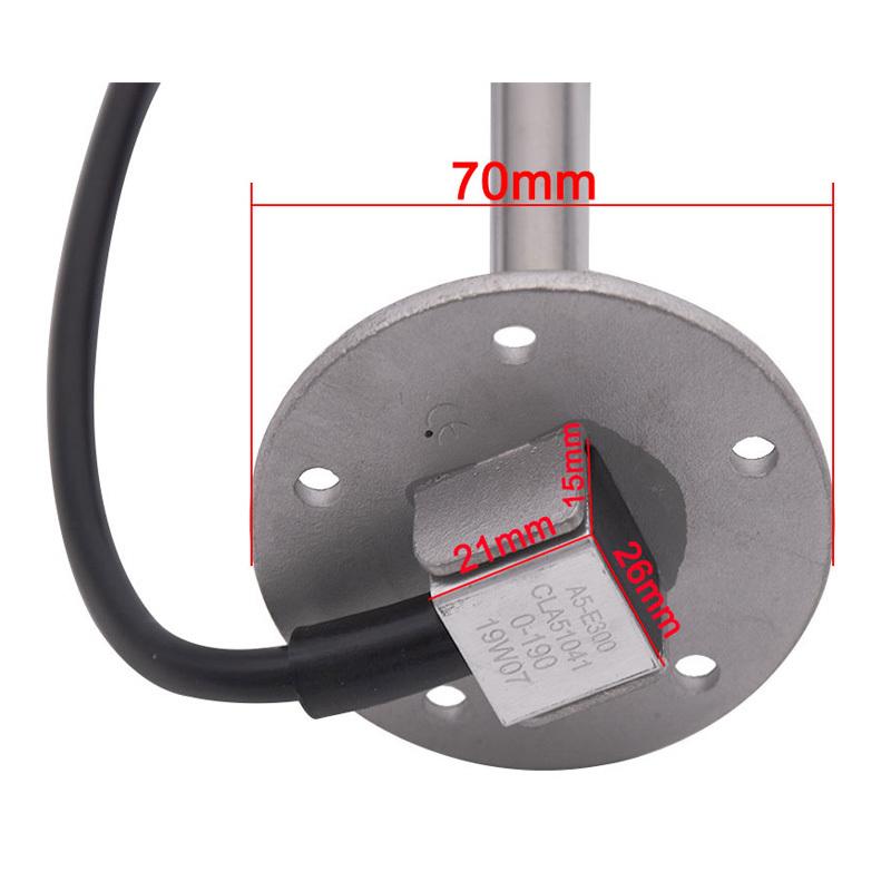 100 150 200 250 300 350 450mm Fuel Level Sensors Sending Unit 0-190ohm 240-33ohm Water Level Gauges Senders & Screw for Car Boat