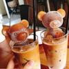 Форма для льда в виде медведя Трехмерный силиконовый лед в виде медведя, шлифующий 3D-молочный чайный напиток, форма для льда в виде медведя в виде виски в виде животного