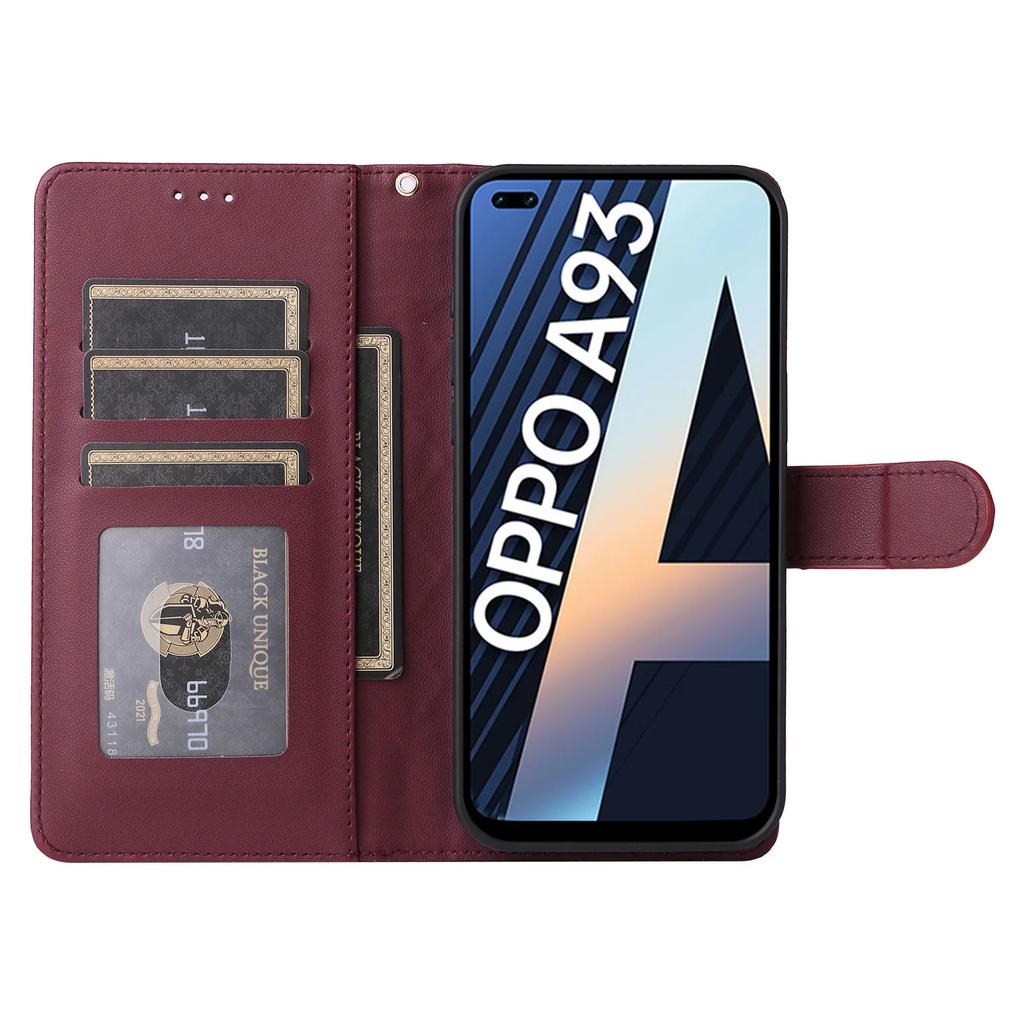 Кожаный чехол-книжка для OPPO A52 A72 A92 A15S A54 4G A53 A93 A94 A9 A5 A57 A58 A78 5G Кошелек для карт Чехол для телефона Etui