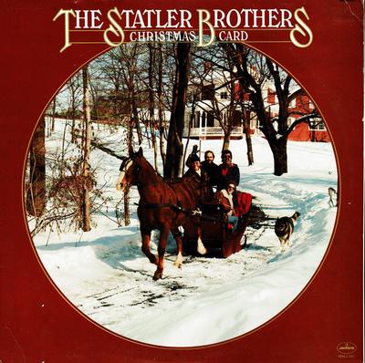 LP Пластинка STATLER BROTHERS - Рождественская открытка от Statler Brothers SRM15012 Mercury 1978 США Фолк Б/У