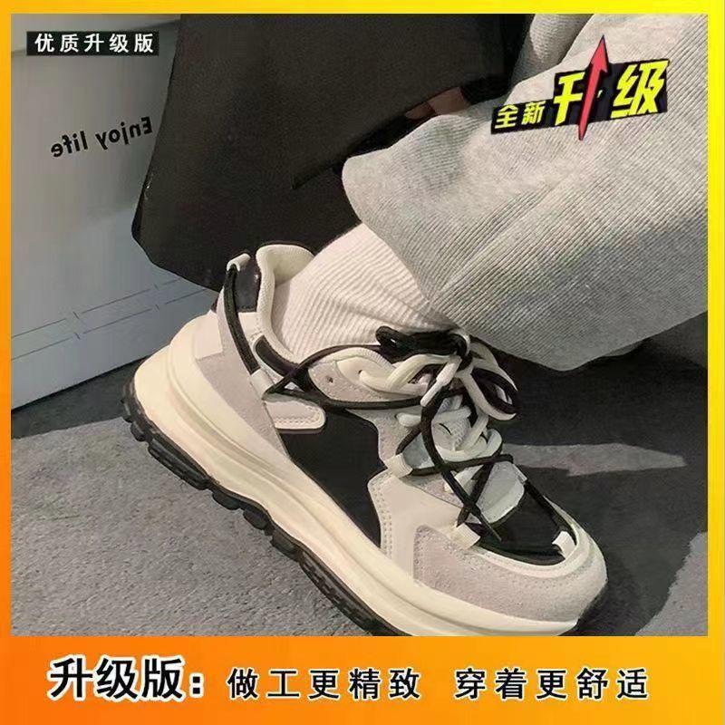 Туфли Forrest Gump на платформе для папы, женская универсальная обувь для весны и лета 2025 года, новая нишевая легкая повседневная спортивная обувь для студентов