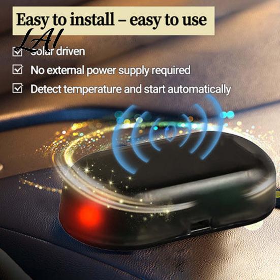 Winter Vehicle Antifreeze Device Portable Solar Car Windshield De-Icer with USB Output Electromagnetic Molecular Anti-Freeze Auto Accessories for Men