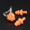 1 Set Soft Silicone Swimming Earplug Nose Clip Waterproof Swim Earbuds Surf Pool Diving Anti Choked