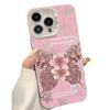 Pink Butterfly Premium Mobile Phone Case Suitable for Apple 16 Protective Case 15IMD Anti Fall IPhone 13 New 12 Women