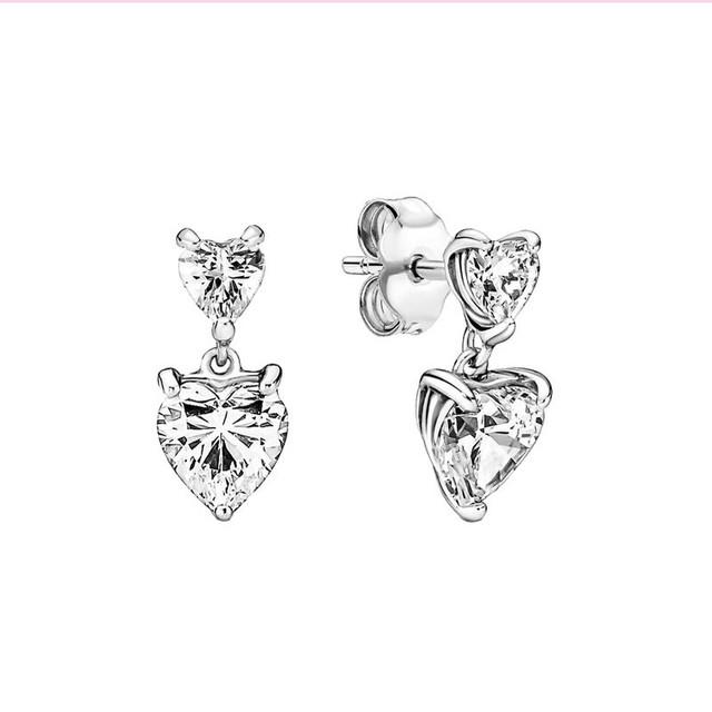 Серьги-кольца из серебра 925 пробы с цветком ромашки, серьги-кольца из серебра 925 пробы с розовым и желтым цветком для женщин, свадебные обручальные серьги с цирконием, оригинальные ювелирные изделия, подарок