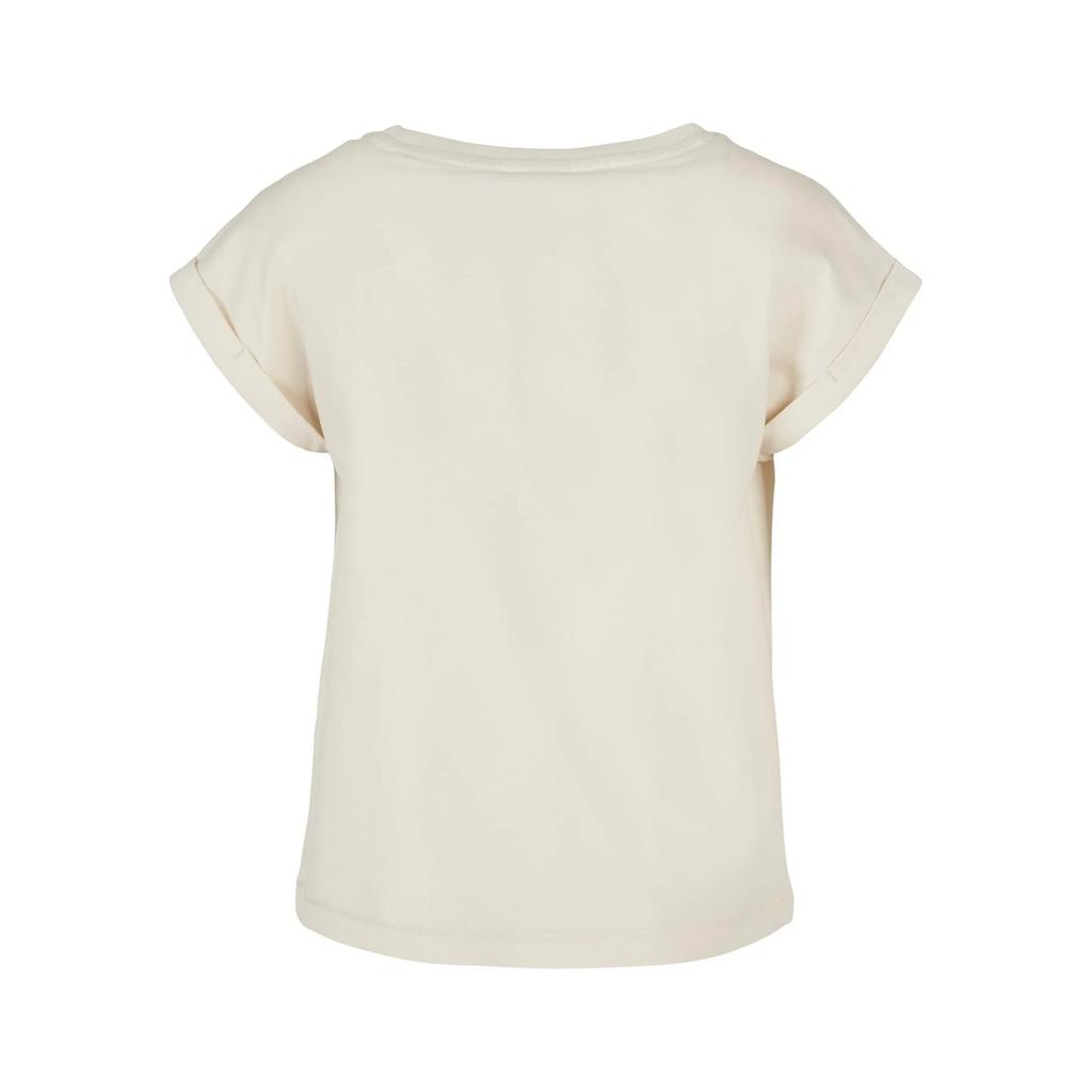 Urban Classics Girls Organic Extended Shoulder T-Shirt