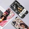 Чехол для телефона Amy Winehouse 'Красивая женщина' Для iPhone 16 15 17 13 14 12 11 Pro Max Plus Черный корпус