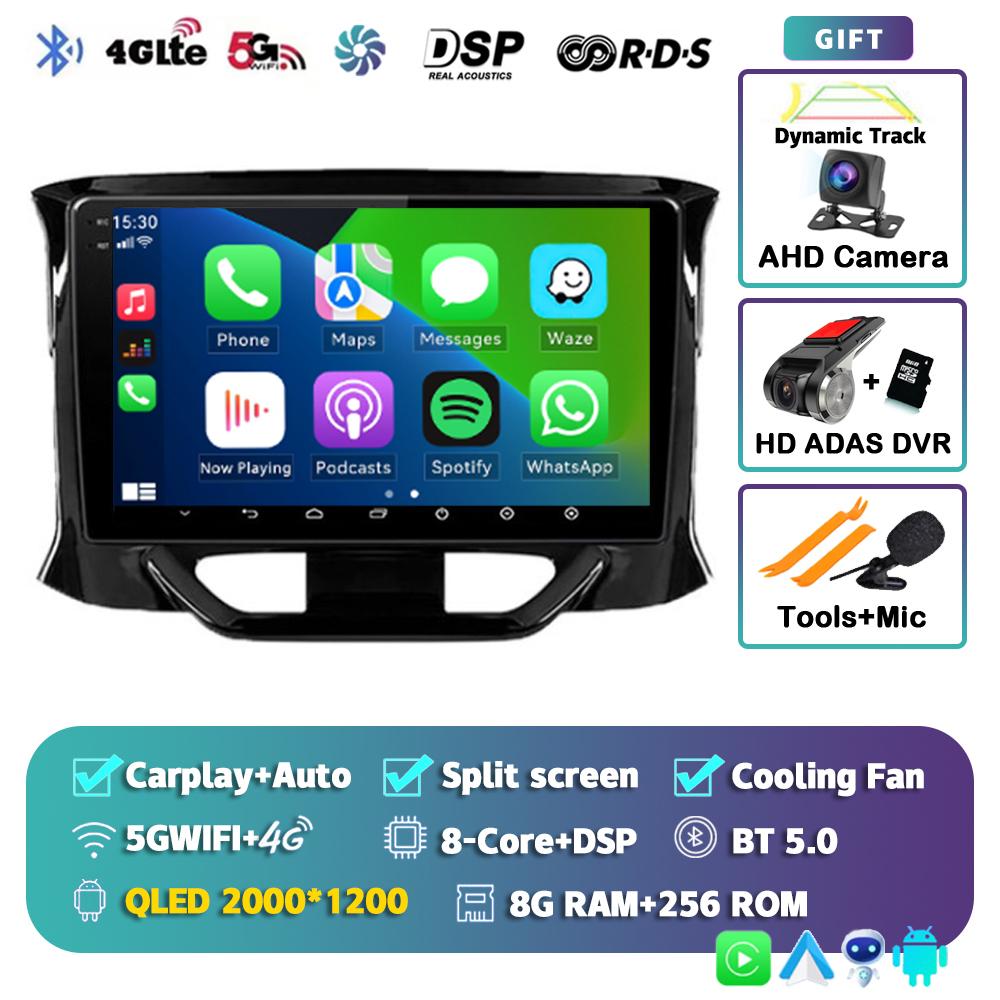 Android 14 Carplay Auto WIFI+4G Car Radio For LADA Xray X ray 2015-2019 Multimedia Video Player Navigation GPS Stereo 2din DVD