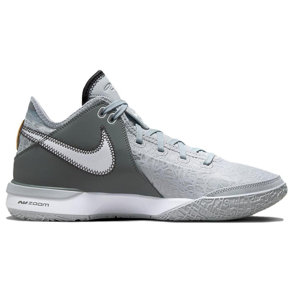 Nike Увеличить LeBron NXXT Gen Wolf Grey Мужские кроссовки Белый Железно-Серый Черный DR8784-004