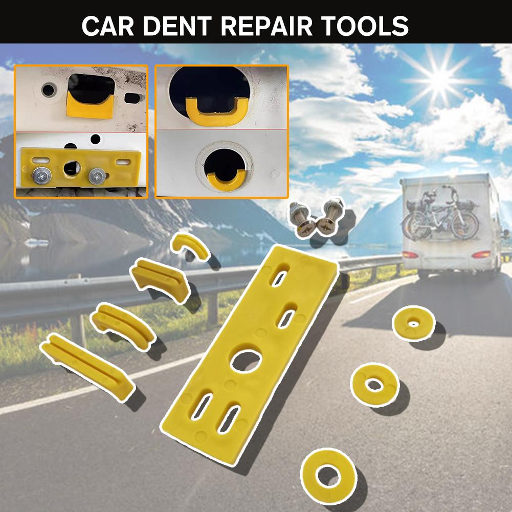 1 Set PDR Hook And Rod Pivot Tool Car Wiring Hole Protector Removal Dent Auxiliary Maintenance I0U2