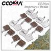 4 Pairs Ex Plus Bicycle Brake Pads for Magura MT5 MT7 4 Pistons Calipers, Improved Resin
