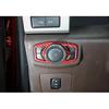 Car Headlight Lamp Switch Button Control Cover Decor for Ford Mustang F150 2015+