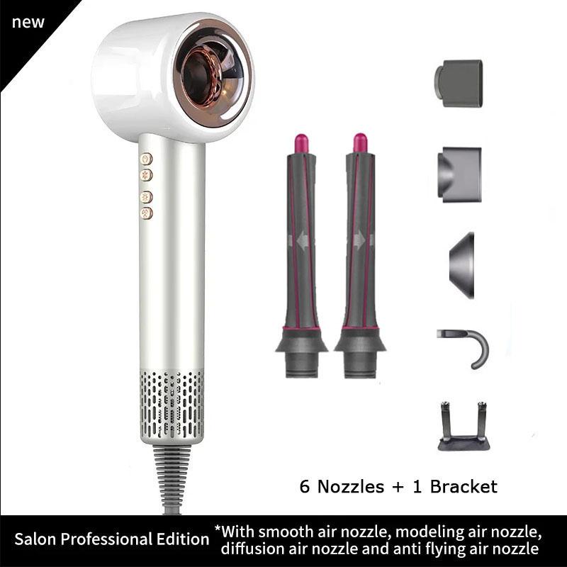 Super High Speed Hair Dryer Negative Ion Hair Care Quick Drying Leafless High Power Low Noise Constant Anion Electric Blow Dry