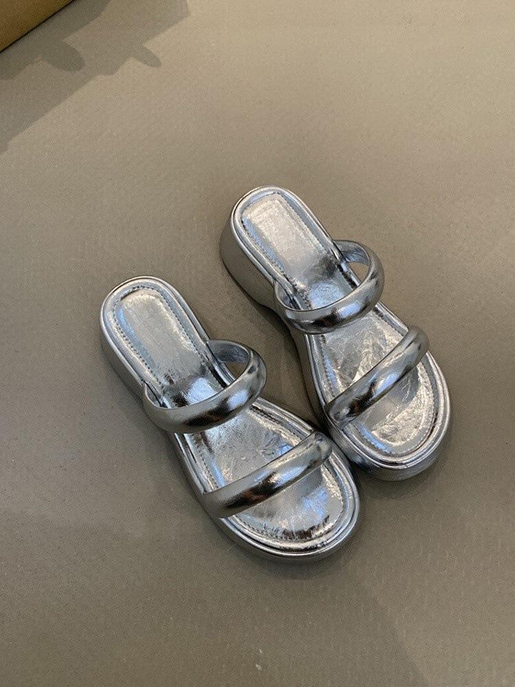 Нишевые крутые милые красотки с открытым носком розовые леопардовые тапочки на платформе и толстом каблуке для женщин летняя обувь