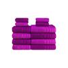 Towel Set 100% Cotton 12 Piece Bath Towel Set