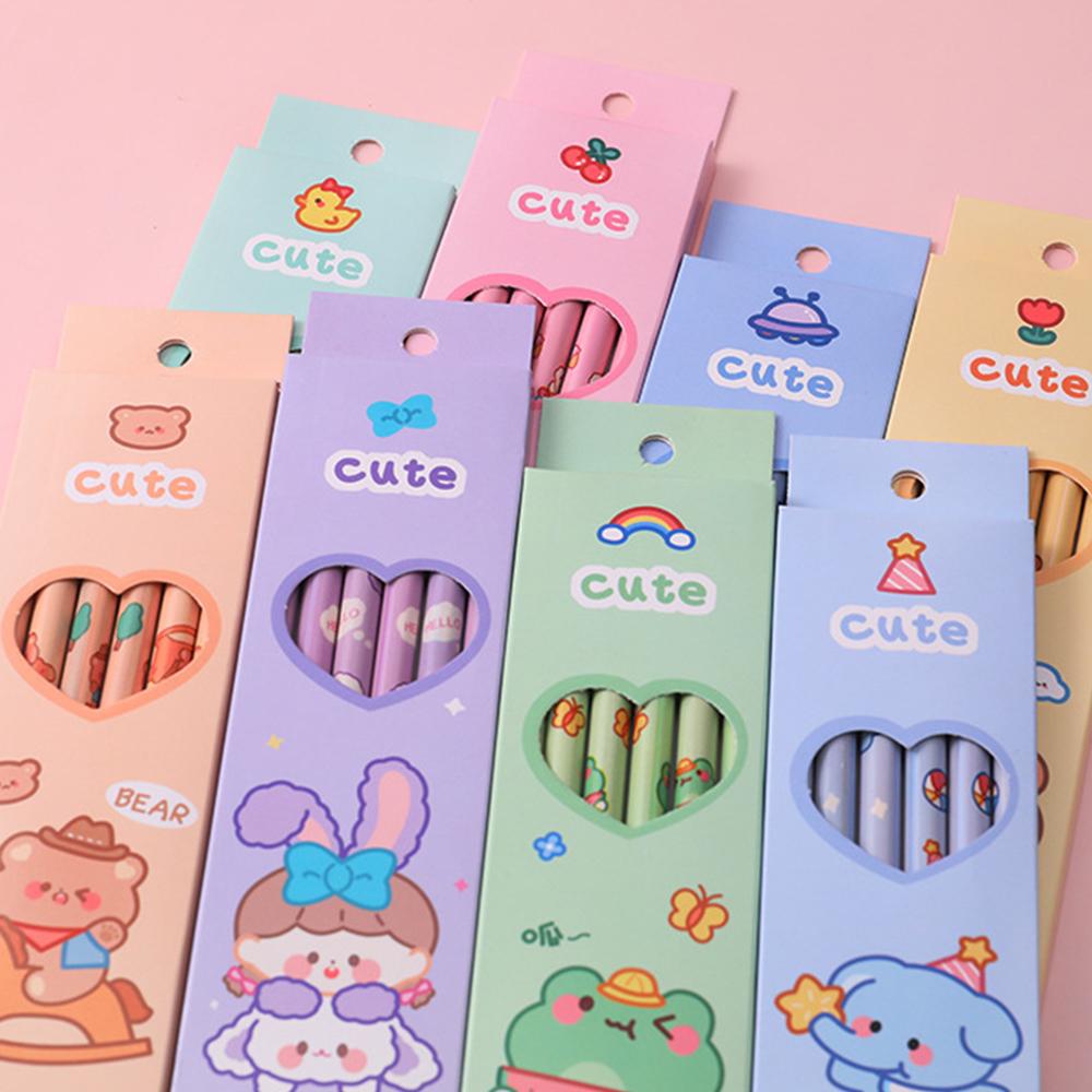 1 набор из 6 предметов Милый милый питомец HB канцелярские принадлежности школьные офисные принадлежности подарок ученику приз креативный кавайный карандаш