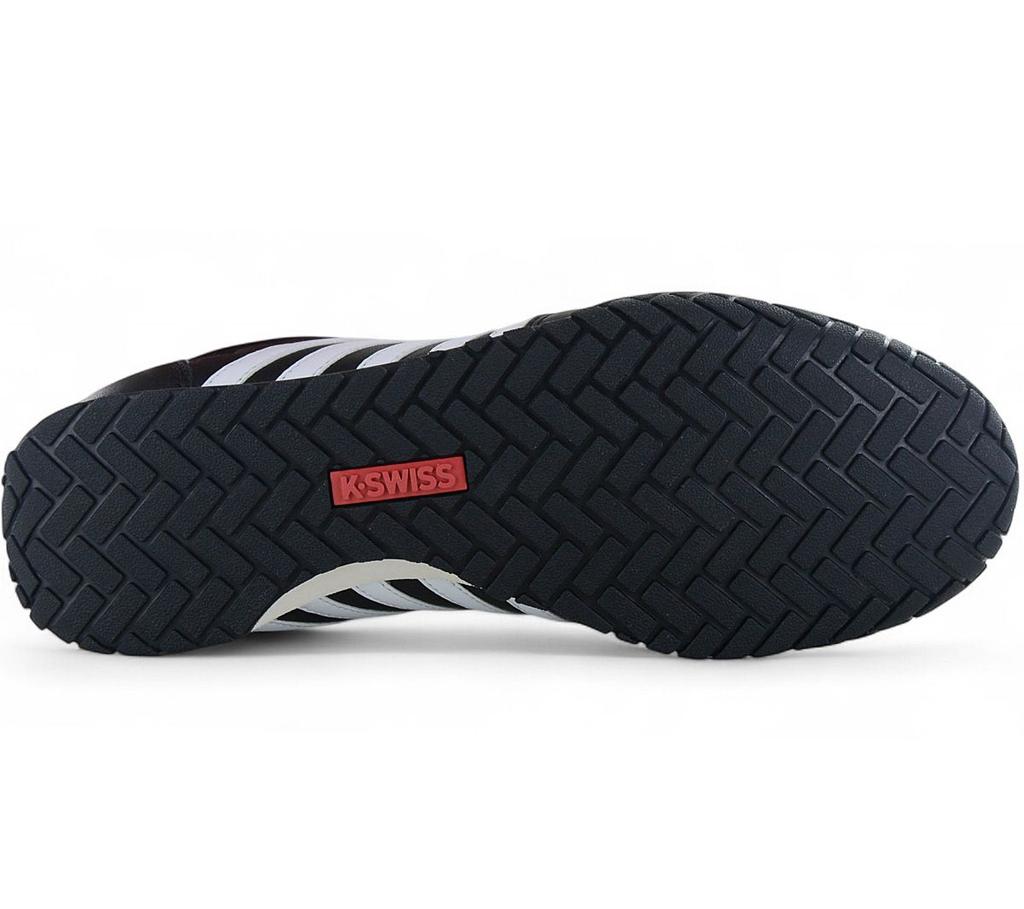 K-SWISS Vintage Trainer LTH Leder - Herren Sneakers Schuhe Schwarz 09462-013-M ORIGINAL