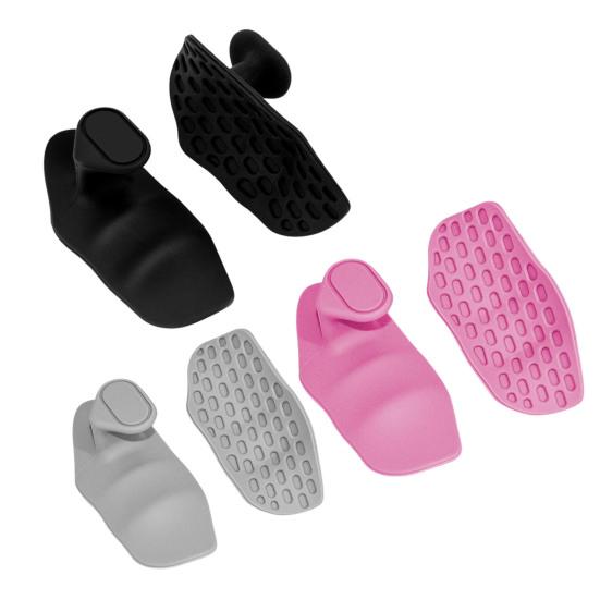 1/2 пары противоскользящих захватов для поднятия тяжестей для мужчин и женщин, захваты для тренировок в спортзале, защита ладоней, гантелей, подтягиваний, тренировочные перчатки без пальцев