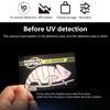 Reptile UVB Light Lamp Bulb Test Card UV Tests Paper Tester Meter Pet Supplies Turtle Ultraviolet Test Tool