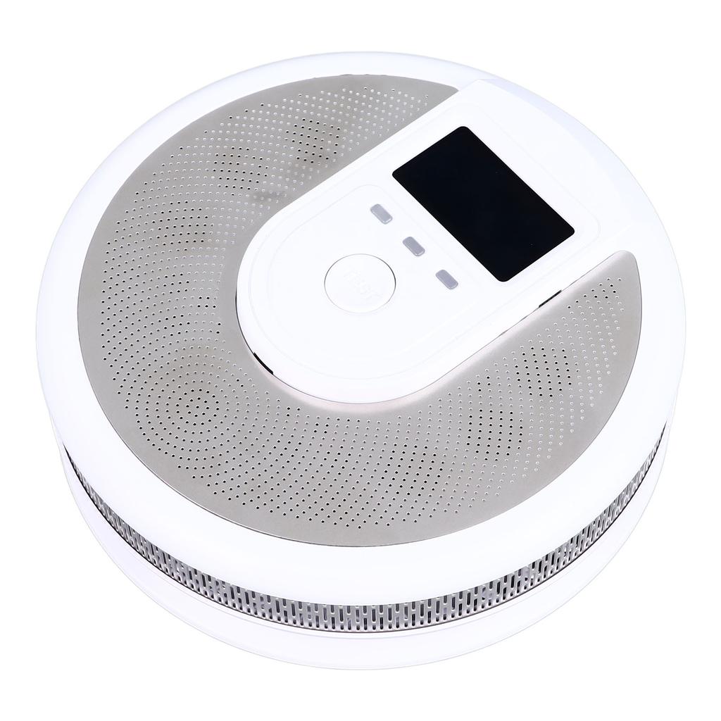 2 в 1 Детектор дыма с питанием от батареи Эффективное обнаружение Интеллектуальный датчик напоминания для дыма