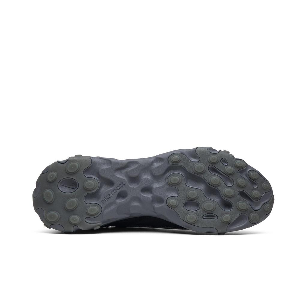Nike React WR ISPA 'Gunsmoke' (Unisex) Black / Metallic Silver-Gunsmoke Casual Shoes AR8555 001