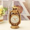 Vintage Alarm Clock Retro Oil Lamp Alarm Clock Watch Table Kerosene Light Clock Living Room Decor Ar