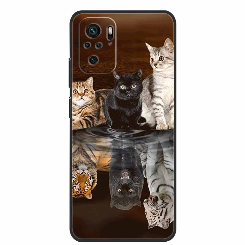 For Xiaomi Poco M5s Case Luxury TPU Soft Silicone Phone Back Cover for PocoM5s Shockproof Flowers Cute Cartoon Flowers New Coque