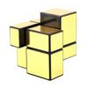 2x2x2 Magic Mirror Cube 5.7cm Speed Magic Puzzle Cube 2x2 Cubo Magico Sticker Learning Education Cubes for Kids