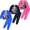 Kids Boys Girls Anime Cartoon Demon Slayer Print Long Sleeves T-Shirt Top Pants Trousers Clothes Set