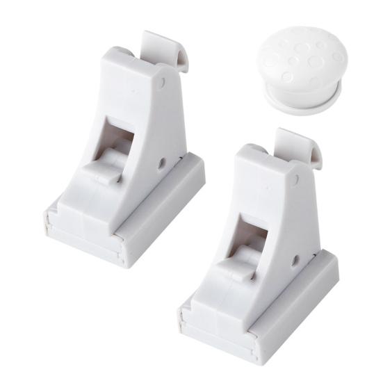 Child Safety Magnetic Drawer No Drilling Easy Installation Invisible Design Secure Drawer Lock Invisible Baby