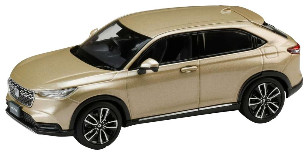 HJ43 Honda VEZEL Genuine Option Equipped Car Sand Khaki Pearl Finished Product 1/43