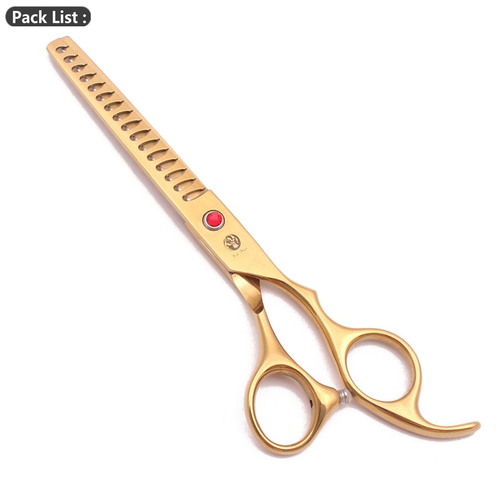 Ножницы для стрижки собак Purple Dragon 6,5" 7" из нержавеющей стали, изогнутые вверх, профессиональные ножницы для домашних животных, филировочные ножницы Z3002