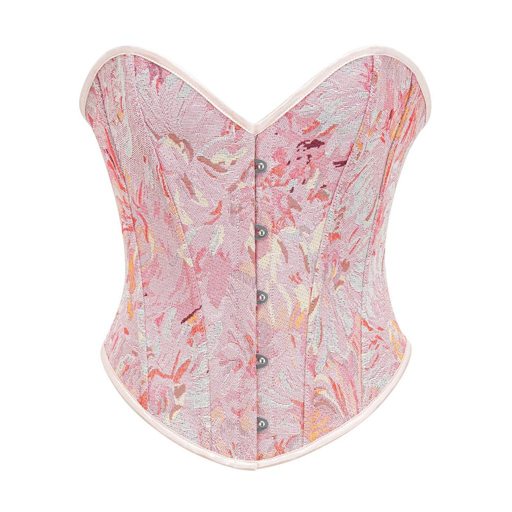 Корсет Новый ретро-топ-труба Маленький жилет Fishbone Корсет Верхняя одежда