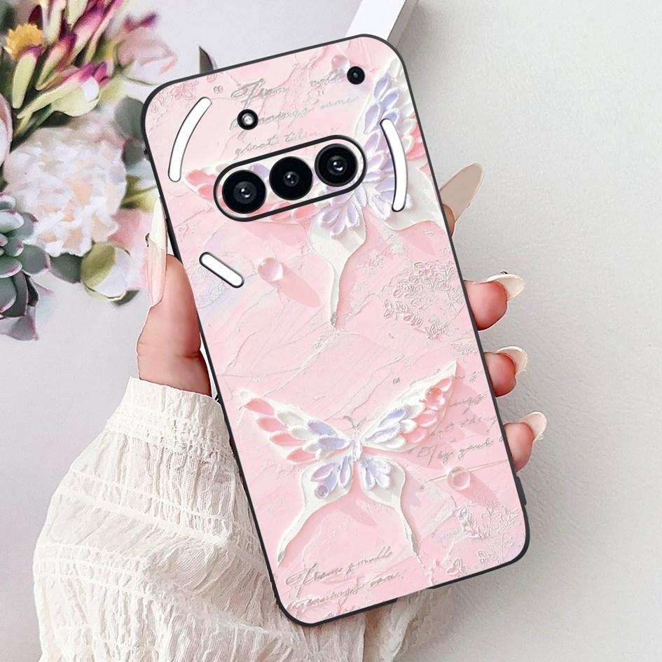 Чехол для Nothing Phone 3A 2025 A059 Модный Цветочный Кошки Мультяшный Силиконовый Мягкий Ударопрочный Чехол для Nothing Phone3A 3A Pro Бампер