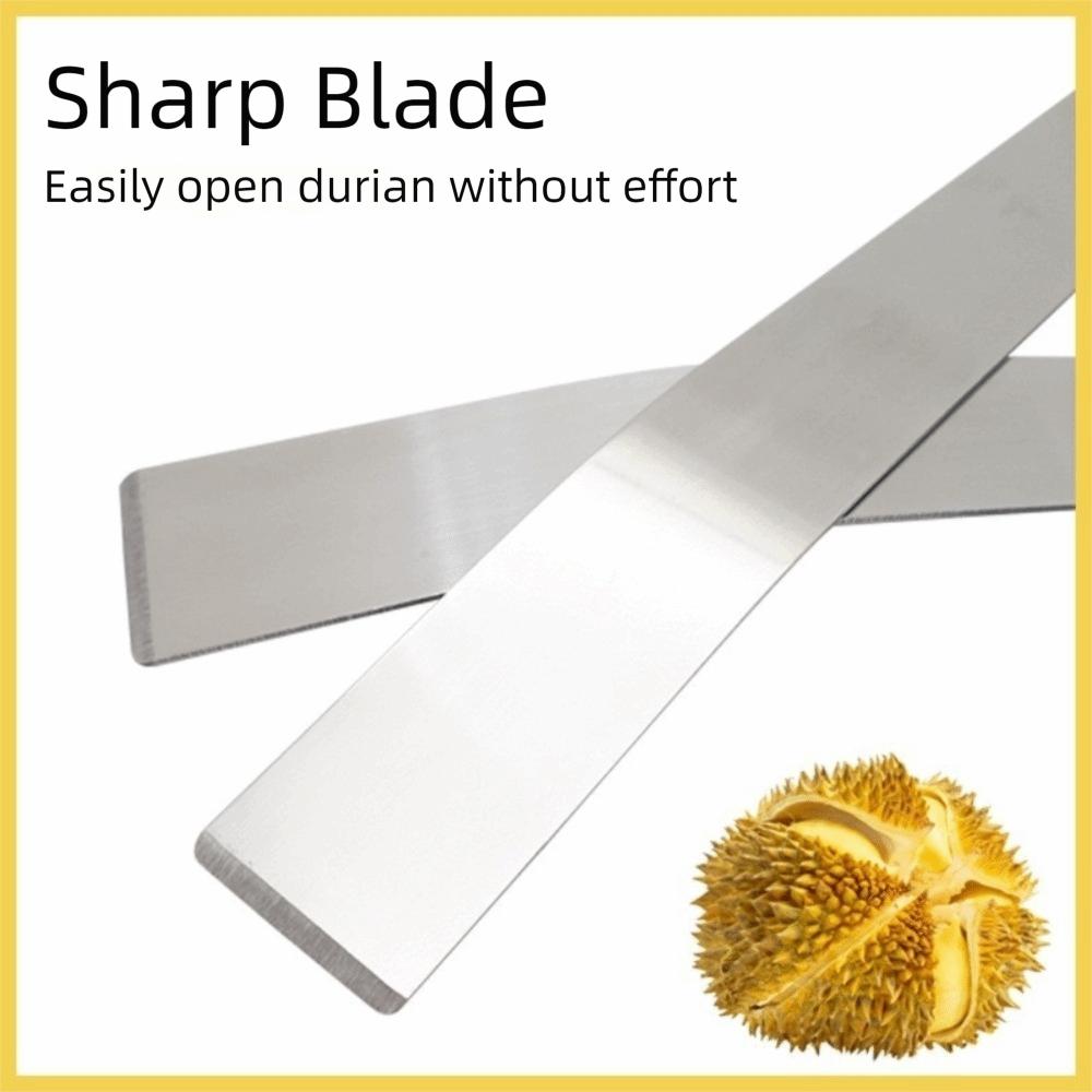 Arc Shaped Durian Shell Opener Stainless Steel Oyster Sheller Fruit Splitter Fruit Shop