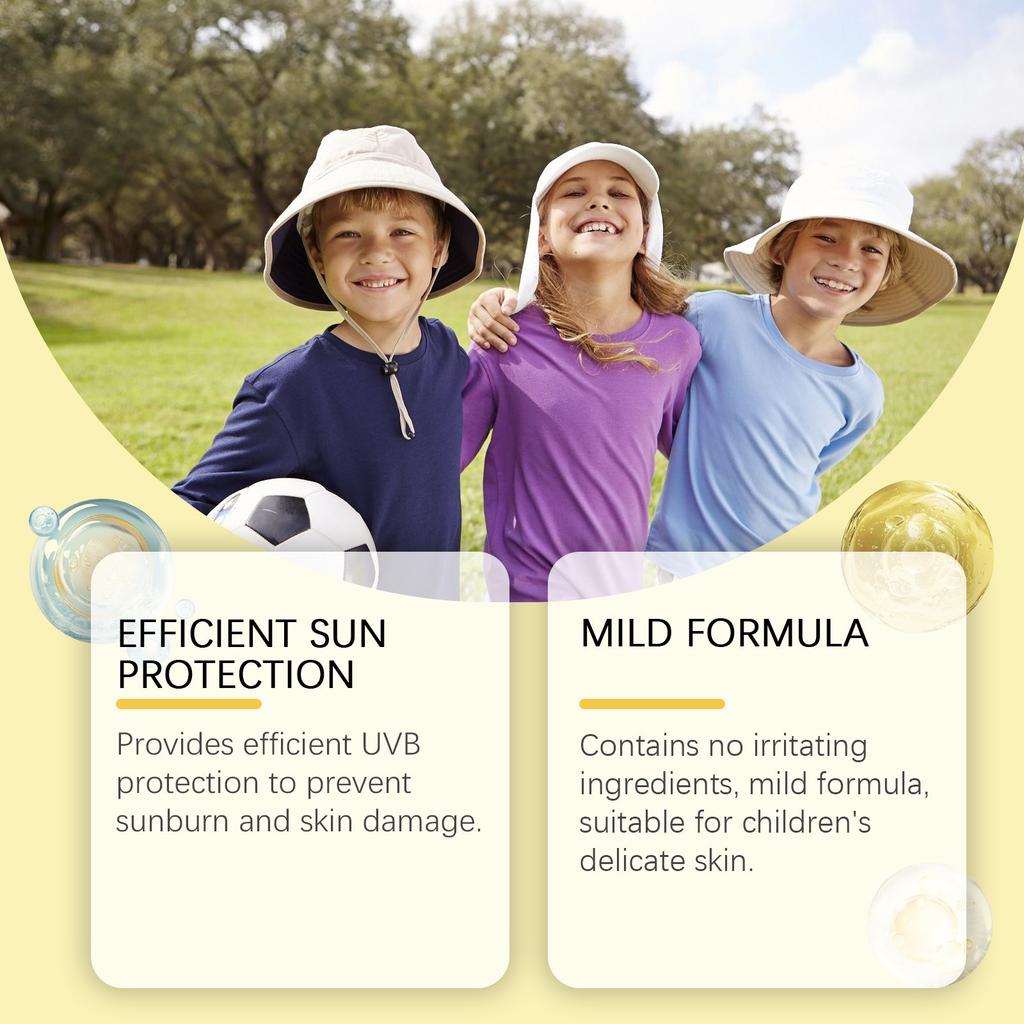 Children's Protective Stick Refreshing Non-sticky Children's Baby Summer Skin Sunscreen