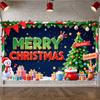 Christmas Banner Winter Themed Christmas Decoration Banner Christmas Event Banner Snowman Motif For School Event Holiday Indoor