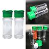 Convenient 4 Pack of Plastic Seasoning Bottles for Various Spices