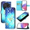 For vivo X200s 5G Leather Case Pattern Printing Wallet Stand Mobile Cover with Strap