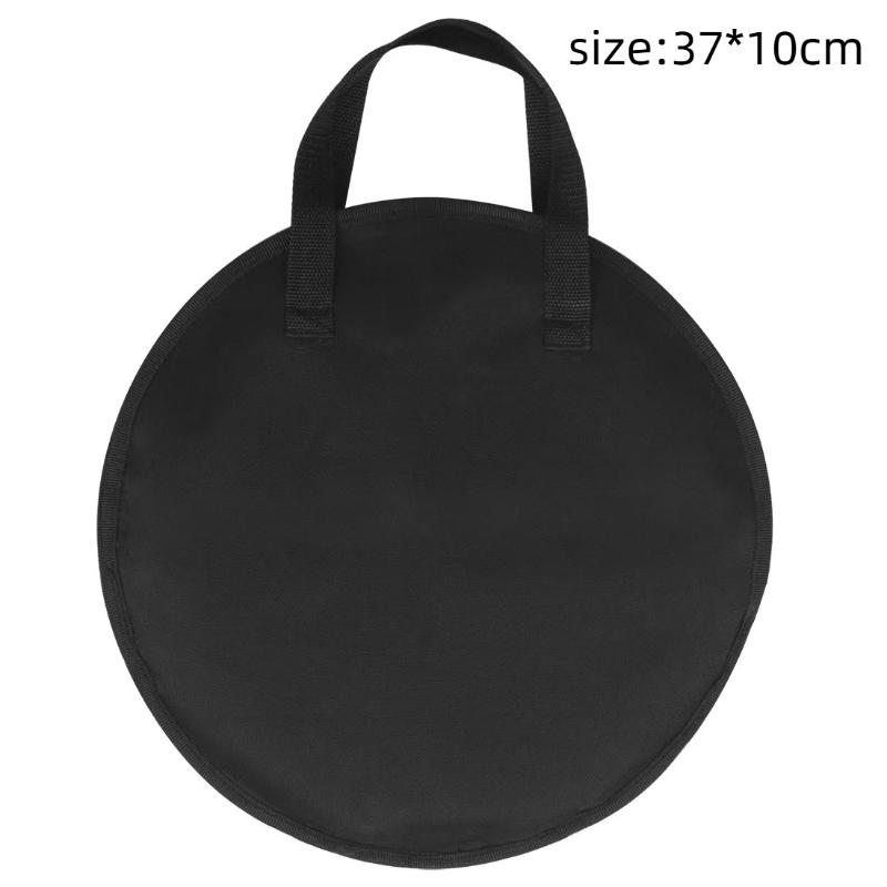 Car Charge Cable Bag Waterproof Oxford Cloth Storage Bags Round Car Tools Organizer Portable Hardware Charging Cable Storage Bag